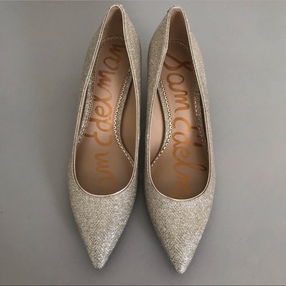 SAM Edelman Dori Pump GOLD JUTE size 9.5 New - Picture 6 of 9